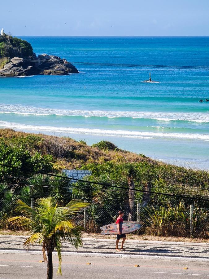 Apartamento Pe Na Areia - Praia Do Forte Cabo Frio Bagian luar foto